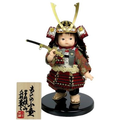 壱三作の五月人形・子ども大将飾り、もののふ童シリーズがかわいすぎ！